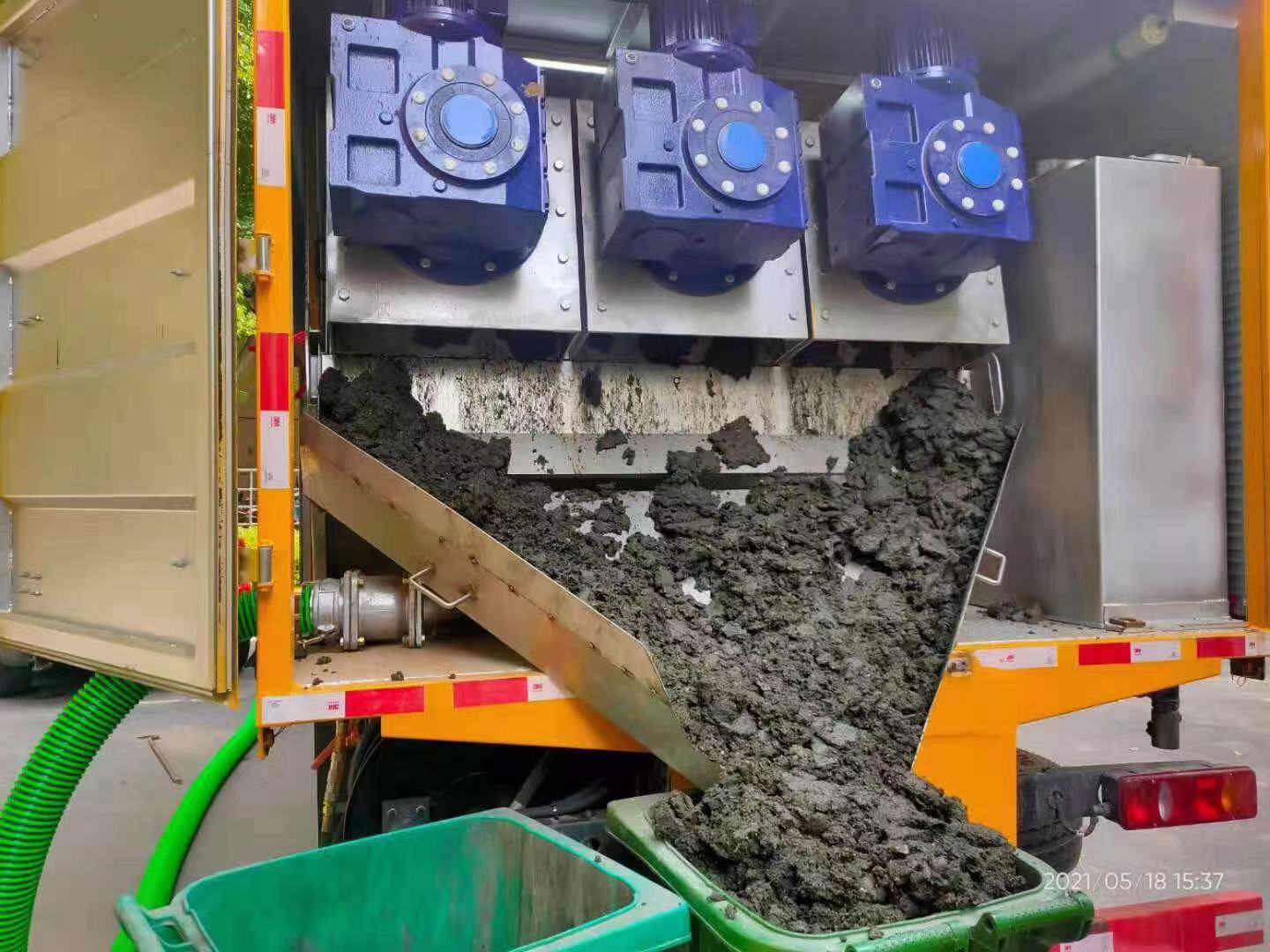 武邑化粪池清掏城市维护站-泥浆净化干湿分离处理